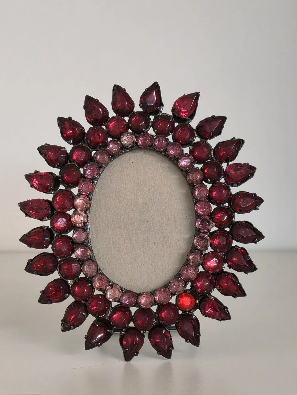 Papyrus Dual-Layer Jeweled Tabletop Frame